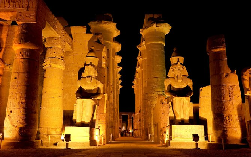 Sound & Light Show At Karnak Temples